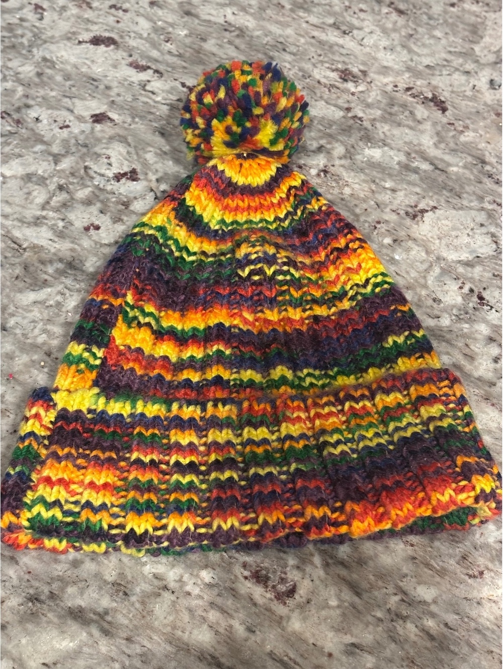 Supreme Multicolor Knit Pom Beanie